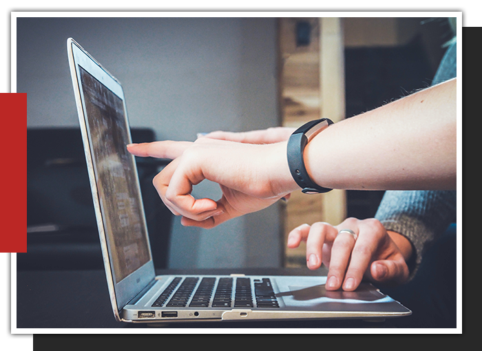 Location is Key image of people pointing on a screen