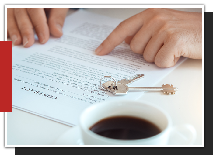 Tenants Terms of Usage image of a lease agreement