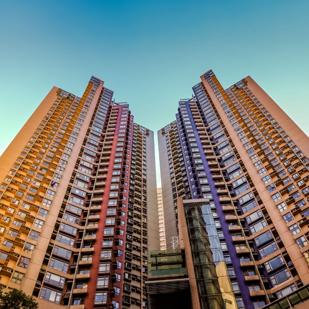 3 tall commercial buildings